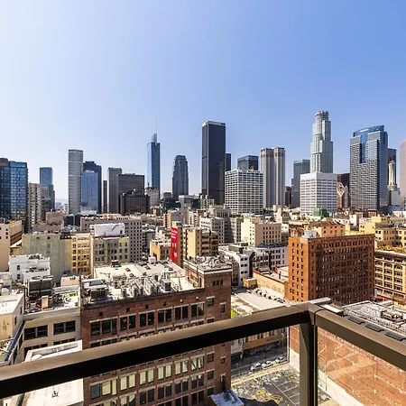 Top Floor High Rise 3 Bed Dtla Skyscraper Penthouse Los Angeles Exterior foto