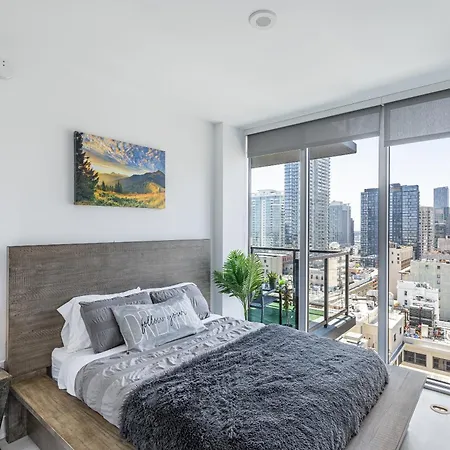 Top Floor High Rise 3 Bed Dtla Skyscraper Penthouse Los Angeles Exterior foto